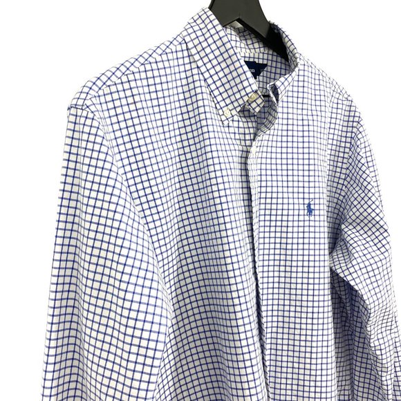 VTG RALPH LAUREN Graph Check Custom Fit Shirt - Picture 5 of 16